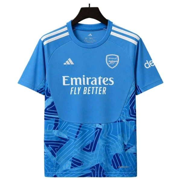 Koszulka Piłkarska Bramkarska Arsenal Męska 2026/27 Niebieski Koszulka Piłkarska Bramkarska Arsenal Męska 2026/27 Niebieski