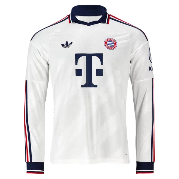 Koszulka Piłkarska FC Bayern Monachium Męska Wyjazdowa 2026/27 Długi Rękaw Koszulka Piłkarska FC Bayern Monachium Męska Wyjazdowa 2026/27 Długi Rękaw