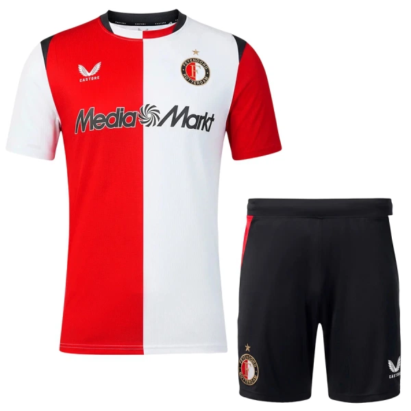 Koszulka Piłkarska Feyenoord Rotterdam Dziecięca Domowa 2026/27