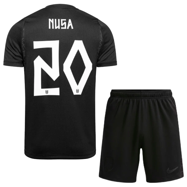 Koszulka Piłkarska Norwegia Nusa 20 Dziecięca Wyjazdowa Mistrzostwa Świata 2026 Koszulka Piłkarska Norwegia Nusa 20 Dziecięca Wyjazdowa Mistrzostwa Świata 2026