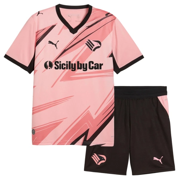 Koszulka Piłkarska Palermo Dziecięca Domowa 2026/27 Koszulka Piłkarska Palermo Dziecięca Domowa 2026/27