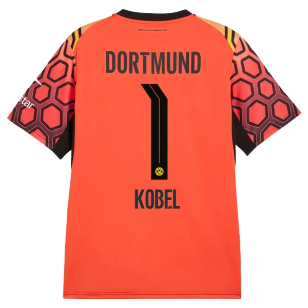 Koszulka Piłkarska Bramkarska Borussia Dortmund Kobel 1 Męska Domowa 2026/27 Pomarańczowy Koszulka Piłkarska Bramkarska Borussia Dortmund Kobel 1 Męska Domowa 2026/27 Pomarańczowy