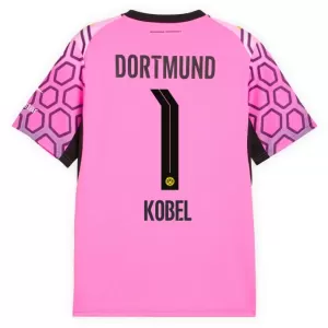Koszulka Piłkarska Bramkarska Borussia Dortmund Kobel 1 Męska Wyjazdowa 2026/27 Różowy Koszulka Piłkarska Bramkarska Borussia Dortmund Kobel 1 Męska Wyjazdowa 2026/27 Różowy