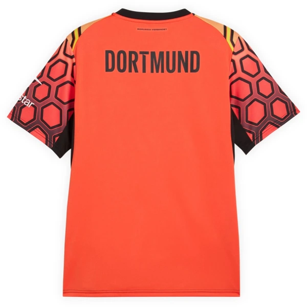 Koszulka Piłkarska Bramkarska Borussia Dortmund Męska Domowa 2026/27 Pomarańczowy