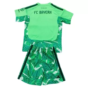 Koszulka Piłkarska Bramkarska FC Bayern Monachium Dziecięca 2026/27 Zielony
