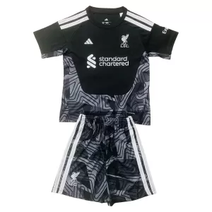 Koszulka Piłkarska Bramkarska Liverpool Dziecięca 2026/27 Czarny