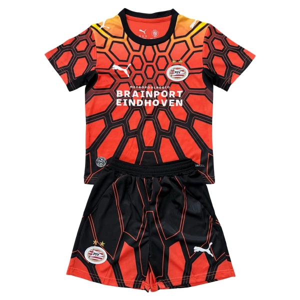 Koszulka Piłkarska Bramkarska PSV Eindhoven Dziecięca 2026/27 Pomarańczowy Koszulka Piłkarska Bramkarska PSV Eindhoven Dziecięca 2026/27 Pomarańczowy