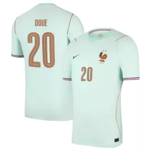 Koszulka Piłkarska Francja Desire Doue 20 Męska Wyjazdowa Mistrzostwa Świata 2026