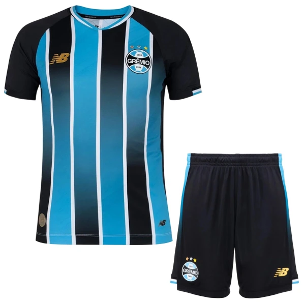 Koszulka Piłkarska Grêmio FBPA Dziecięca Domowa 2026/27 Koszulka Piłkarska Grêmio FBPA Dziecięca Domowa 2026/27