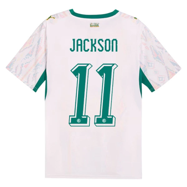Koszulka Piłkarska Senegal Jackson 11 Męska Domowa Mistrzostwa Świata 2026 Koszulka Piłkarska Senegal Jackson 11 Męska Domowa Mistrzostwa Świata 2026