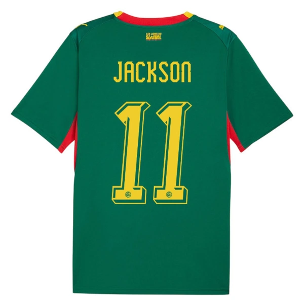 Koszulka Piłkarska Senegal Jackson 11 Męska Wyjazdowa Mistrzostwa Świata 2026 Koszulka Piłkarska Senegal Jackson 11 Męska Wyjazdowa Mistrzostwa Świata 2026