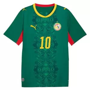 Koszulka Piłkarska Senegal Sadio Mané 10 Męska Wyjazdowa Mistrzostwa Świata 2026