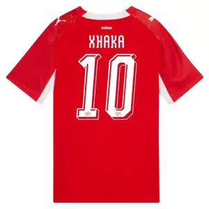 Koszulka Piłkarska Szwajcaria Granit Xhaka 10 Męska Domowa Mistrzostwa Świata 2026