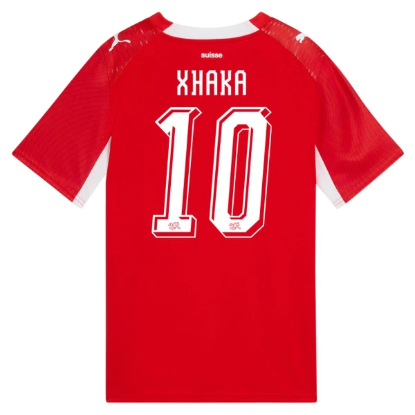 Koszulka Piłkarska Szwajcaria Granit Xhaka 10 Męska Domowa Mistrzostwa Świata 2026 Koszulka Piłkarska Szwajcaria Granit Xhaka 10 Męska Domowa Mistrzostwa Świata 2026