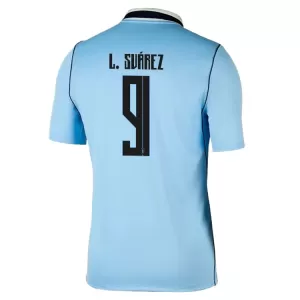 Koszulka Piłkarska Urugwaj Luis Suárez 9 Męska Domowa Mistrzostwa Świata 2026