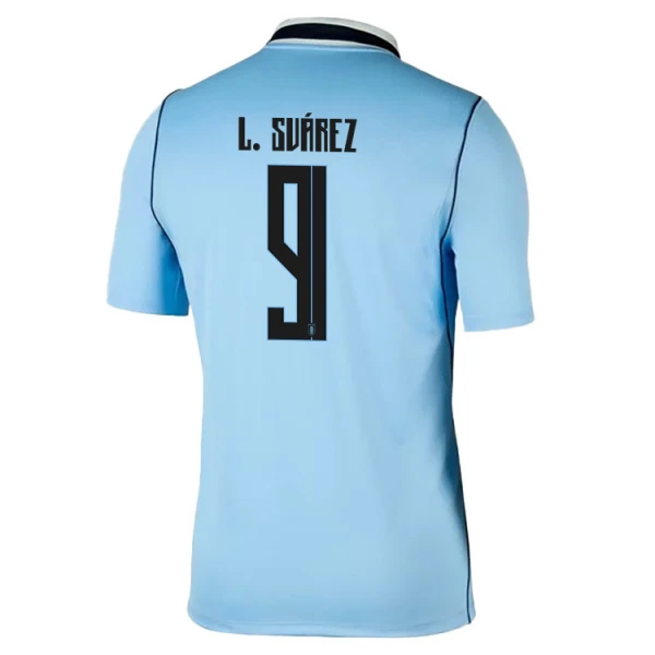 Koszulka Piłkarska Urugwaj Luis Suárez 9 Męska Domowa Mistrzostwa Świata 2026 Koszulka Piłkarska Urugwaj Luis Suárez 9 Męska Domowa Mistrzostwa Świata 2026