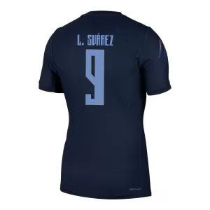 Koszulka Piłkarska Urugwaj Luis Suárez 9 Męska Wyjazdowa Mistrzostwa Świata 2026