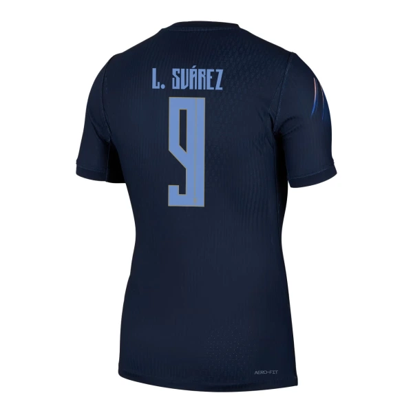 Koszulka Piłkarska Urugwaj Luis Suárez 9 Męska Wyjazdowa Mistrzostwa Świata 2026 Koszulka Piłkarska Urugwaj Luis Suárez 9 Męska Wyjazdowa Mistrzostwa Świata 2026