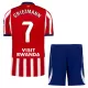 Koszulka Piłkarska Atlético Madryt Antoine Griezmann 7 Dziecięca Domowa 2026/27 Koszulka Piłkarska Atlético Madryt Antoine Griezmann 7 Dziecięca Domowa 2026/27