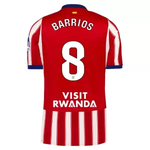Koszulka Piłkarska Atlético Madryt Barrios 8 Męska Domowa 2026/27