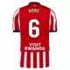 Koszulka Piłkarska Atlético Madryt Koke 6 Męska Domowa 2026/27 Koszulka Piłkarska Atlético Madryt Koke 6 Męska Domowa 2026/27