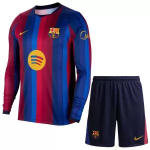 Koszulka Piłkarska FC Barcelona Dziecięca Domowa 2026/27 Długi Rękaw