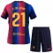 Koszulka Piłkarska FC Barcelona Frenkie de Jong 21 Dziecięca Domowa 2026/27