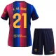 Koszulka Piłkarska FC Barcelona Frenkie de Jong 21 Dziecięca Domowa 2026/27 Koszulka Piłkarska FC Barcelona Frenkie de Jong 21 Dziecięca Domowa 2026/27
