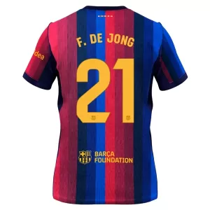 Koszulka Piłkarska FC Barcelona Frenkie de Jong 21 Męska Domowa 2026/27
