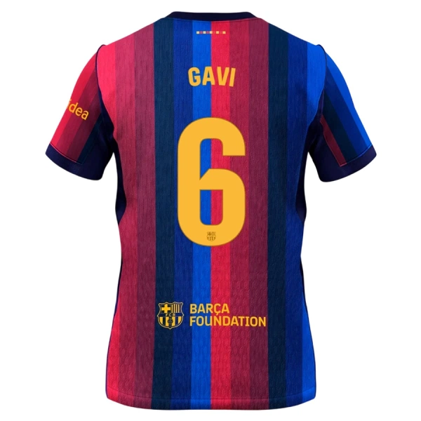 Koszulka Piłkarska FC Barcelona Gavi 6 Dziecięca Domowa 2026/27