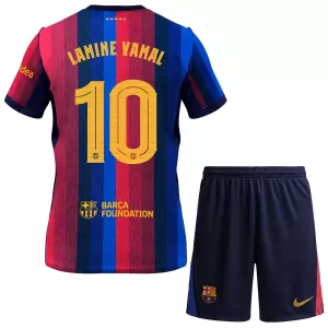 Koszulka Piłkarska FC Barcelona Lamine Yamal 10 Dziecięca Domowa 2026/27
