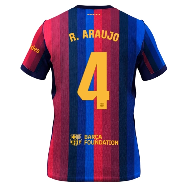 Koszulka Piłkarska FC Barcelona Ronald Araujo 4 Dziecięca Domowa 2026/27