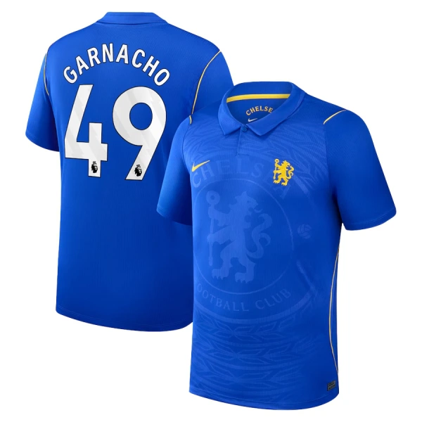 Koszulka Piłkarska Chelsea Garnacho 49 Męska Domowa 2026/27 Koszulka Piłkarska Chelsea Garnacho 49 Męska Domowa 2026/27