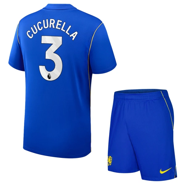 Koszulka Piłkarska Chelsea Marc Cucurella 3 Dziecięca Domowa 2026/27 Koszulka Piłkarska Chelsea Marc Cucurella 3 Dziecięca Domowa 2026/27