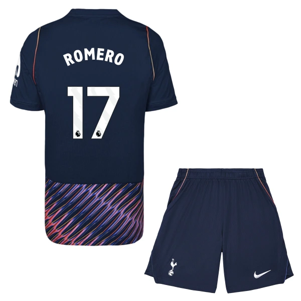 Koszulka Piłkarska Tottenham Hotspur Cristian Romero 17 Dziecięca Wyjazdowa 2026/27 Koszulka Piłkarska Tottenham Hotspur Cristian Romero 17 Dziecięca Wyjazdowa 2026/27