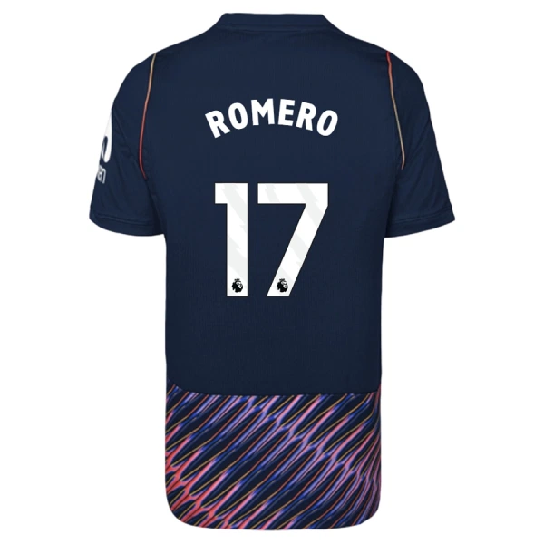 Koszulka Piłkarska Tottenham Hotspur Cristian Romero 17 Męska Wyjazdowa 2026/27 Koszulka Piłkarska Tottenham Hotspur Cristian Romero 17 Męska Wyjazdowa 2026/27