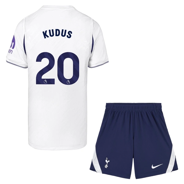 Koszulka Piłkarska Tottenham Hotspur Kudus 20 Dziecięca Domowa 2026/27