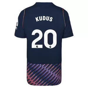 Koszulka Piłkarska Tottenham Hotspur Kudus 20 Męska Wyjazdowa 2026/27