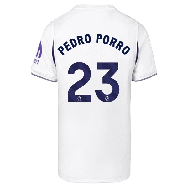 Koszulka Piłkarska Tottenham Hotspur Pedro Porro 23 Męska Domowa 2026/27 Koszulka Piłkarska Tottenham Hotspur Pedro Porro 23 Męska Domowa 2026/27