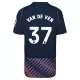 Koszulka Piłkarska Tottenham Hotspur Van De Ven 37 Dziecięca Wyjazdowa 2026/27