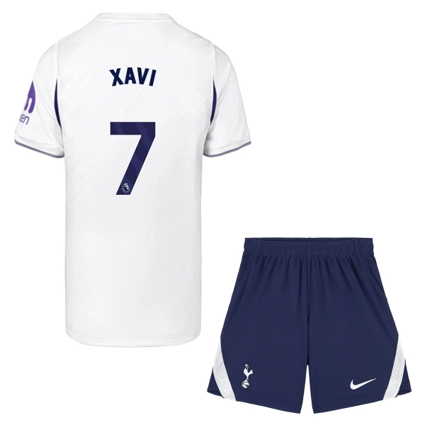 Koszulka Piłkarska Tottenham Hotspur Xavi 7 Dziecięca Domowa 2026/27 Koszulka Piłkarska Tottenham Hotspur Xavi 7 Dziecięca Domowa 2026/27