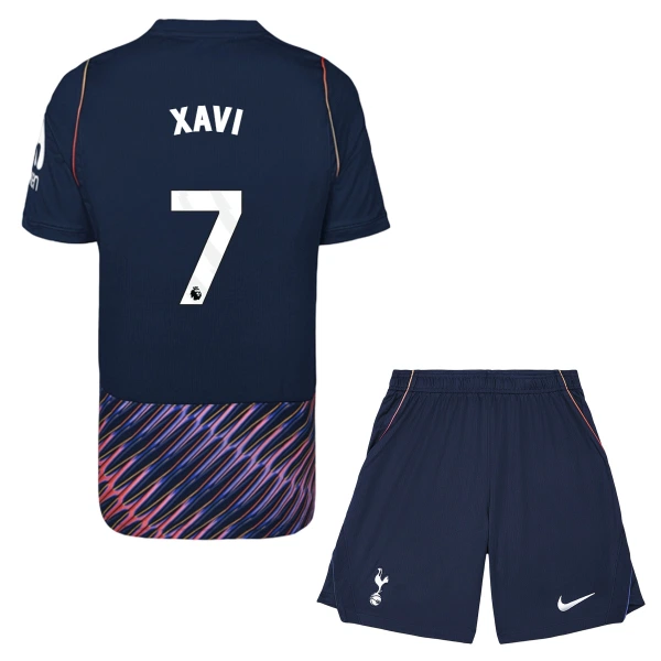 Koszulka Piłkarska Tottenham Hotspur Xavi 7 Dziecięca Wyjazdowa 2026/27 Koszulka Piłkarska Tottenham Hotspur Xavi 7 Dziecięca Wyjazdowa 2026/27