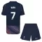 Koszulka Piłkarska Tottenham Hotspur Xavi 7 Dziecięca Wyjazdowa 2026/27