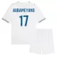 Koszulka Piłkarska Olympique Marsylia Aubameyang 17 Dziecięca Domowa 2026/27 Koszulka Piłkarska Olympique Marsylia Aubameyang 17 Dziecięca Domowa 2026/27
