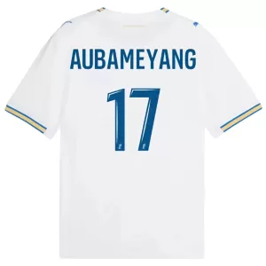 Koszulka Piłkarska Olympique Marsylia Aubameyang 17 Męska Domowa 2026/27