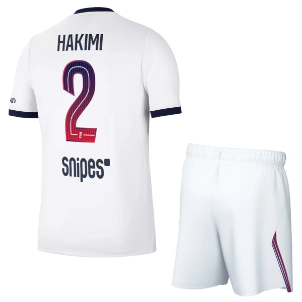 Koszulka Piłkarska Paris Saint-Germain Achraf Hakimi 2 Dziecięca Wyjazdowa 2026/27 Koszulka Piłkarska Paris Saint-Germain Achraf Hakimi 2 Dziecięca Wyjazdowa 2026/27