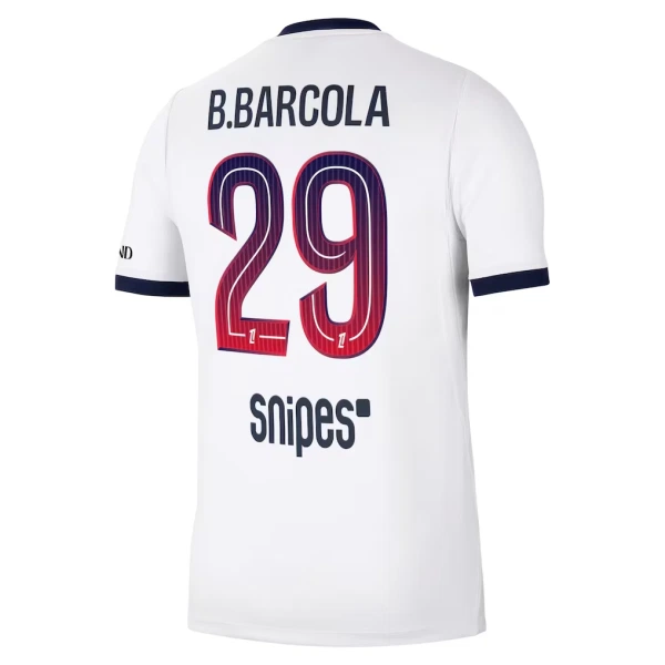 Koszulka Piłkarska Paris Saint-Germain Bradley Barcola 29 Męska Wyjazdowa 2026/27