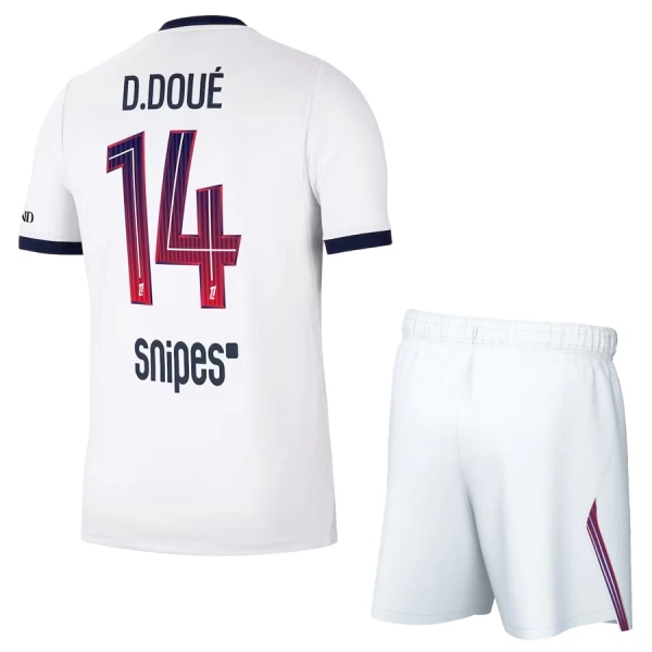 Koszulka Piłkarska Paris Saint-Germain Desire Doue 14 Dziecięca Wyjazdowa 2026/27 Koszulka Piłkarska Paris Saint-Germain Desire Doue 14 Dziecięca Wyjazdowa 2026/27
