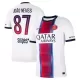 Koszulka Piłkarska Paris Saint-Germain Joao Neves 87 Męska Wyjazdowa 2026/27 Koszulka Piłkarska Paris Saint-Germain Joao Neves 87 Męska Wyjazdowa 2026/27