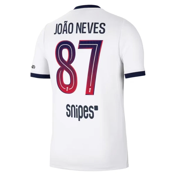 Koszulka Piłkarska Paris Saint-Germain Joao Neves 87 Męska Wyjazdowa 2026/27